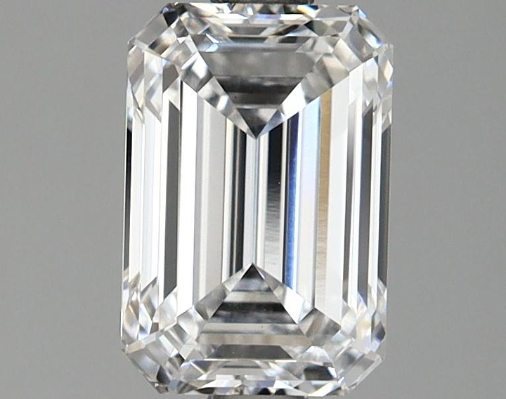 1.62 Carat Emerald Shaped Very Good Cut VS1 GIA Certified Lab Grown Diamond