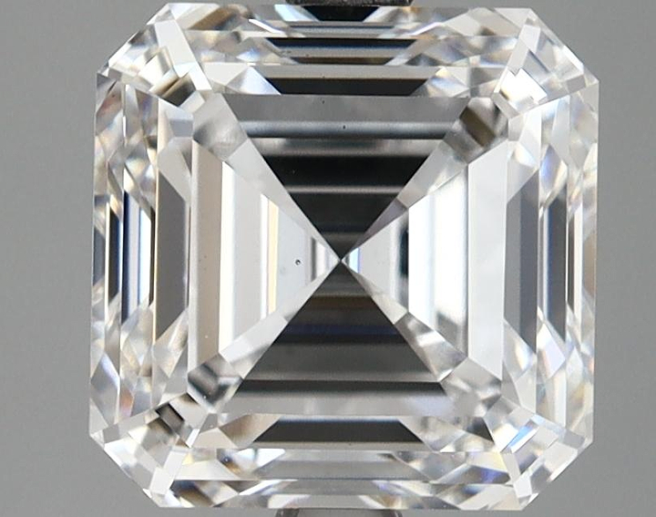 3.75 Carat Asscher Shaped Excellent Cut VS1 GIA Certified Lab Grown Diamond