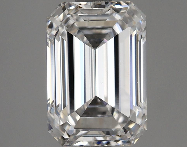 2.01 Carat Emerald Shaped Very Good Cut VS2 GIA Certified Lab Grown Diamond