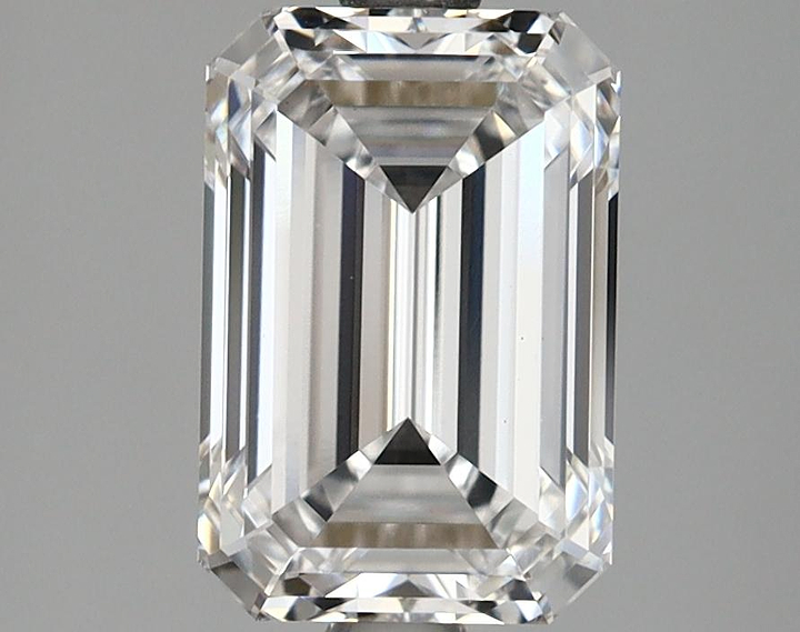 2.51 Carat Emerald Shaped Ideal Cut VS1 IGI Certified Lab Grown Diamond