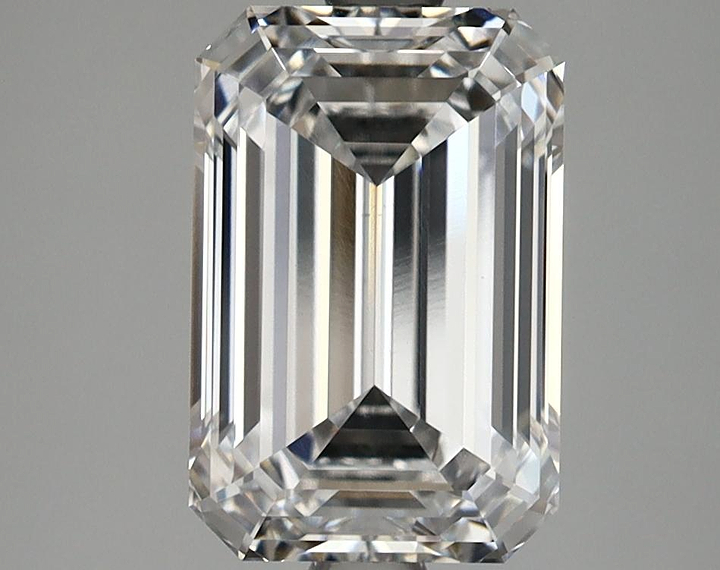 2.94 Carat Emerald Shaped Excellent Cut VS1 IGI Certified Lab Grown Diamond
