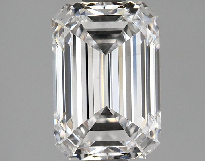 1.43 Carat Emerald Shaped Ideal Cut VS1 IGI Certified Lab Grown Diamond