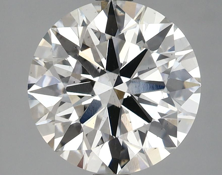 3.07 Carat Round Shaped Ideal Cut SI1 IGI Certified Lab Grown Diamond