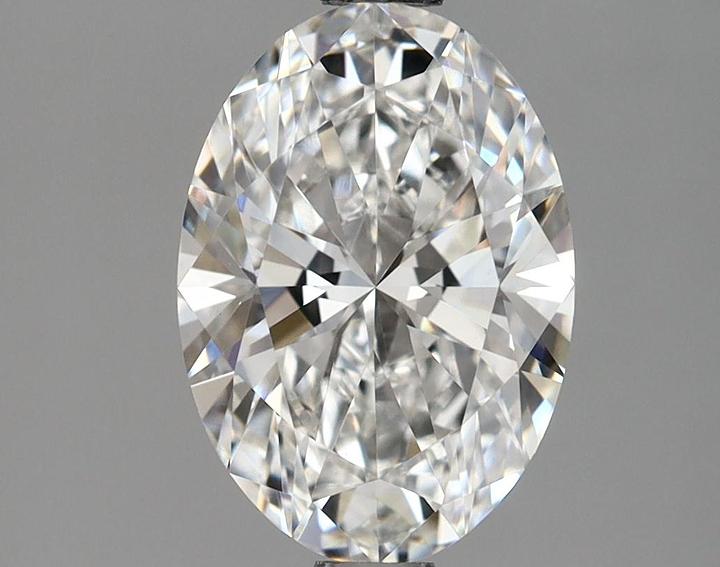 1.69 Carat Oval Shaped Ideal Cut VVS2 IGI Certified Lab Grown Diamond