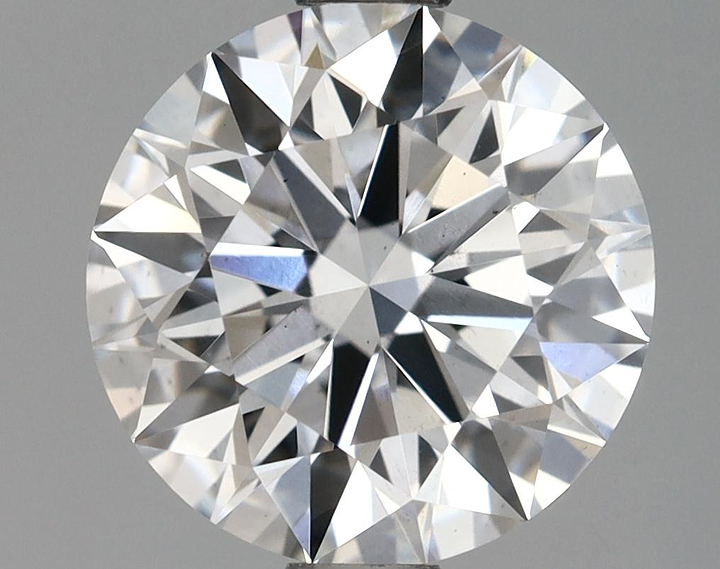 1.68 Carat Round Shaped Ideal Cut VS2 IGI Certified Lab Grown Diamond