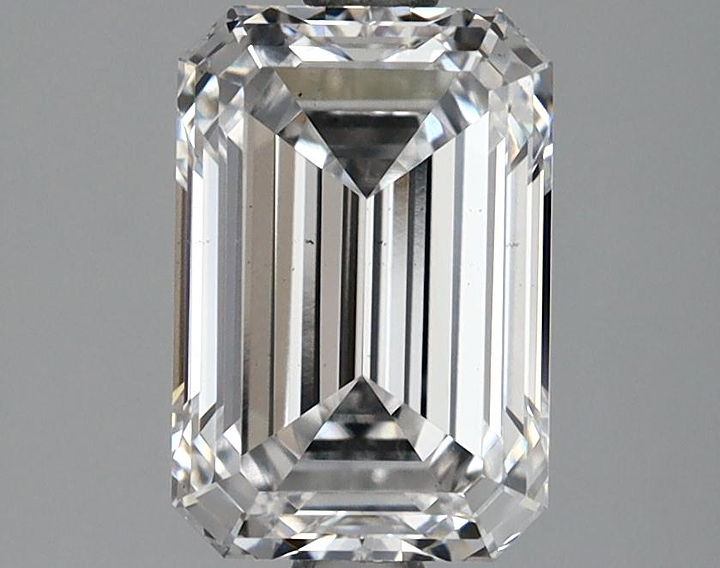 2.14 Carat Emerald Shaped Ideal Cut VS1 IGI Certified Lab Grown Diamond