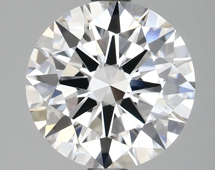 2.43 Carat Round Shaped Excellent Cut VS2 IGI Certified Lab Grown Diamond
