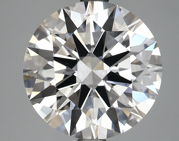 3.84 Carat Round Shaped Ideal Cut VS2 IGI Certified Lab Grown Diamond