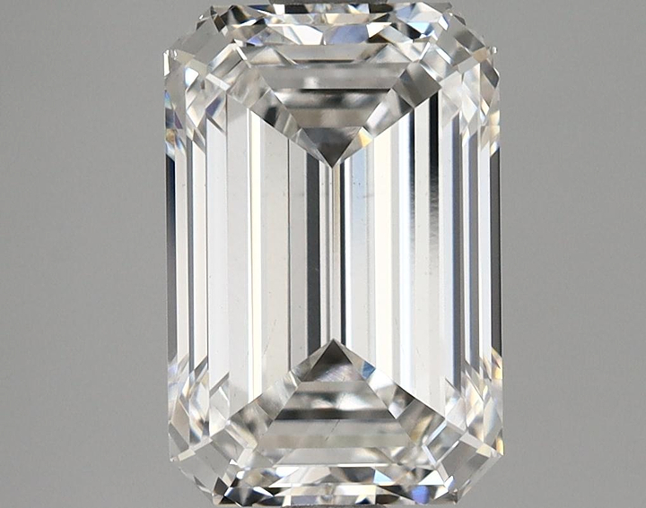 2.69 Carat Emerald Shaped Excellent Cut VS1 IGI Certified Lab Grown Diamond