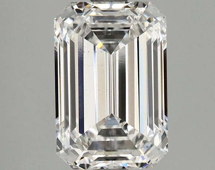 2.69 Carat Emerald Shaped Ideal Cut VS1 IGI Certified Lab Grown Diamond