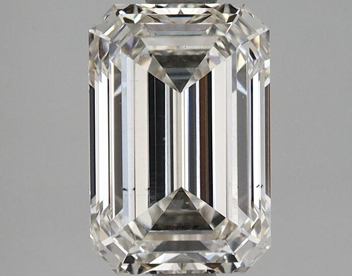 2.18 Carat Emerald Shaped Excellent Cut VS2 IGI Certified Lab Grown Diamond