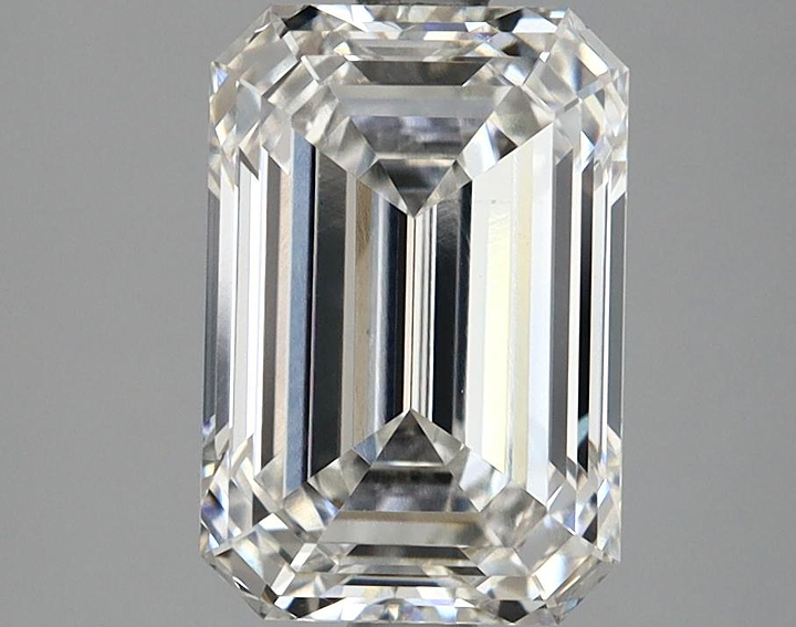 2.69 Carat Emerald Shaped Ideal Cut VS1 IGI Certified Lab Grown Diamond