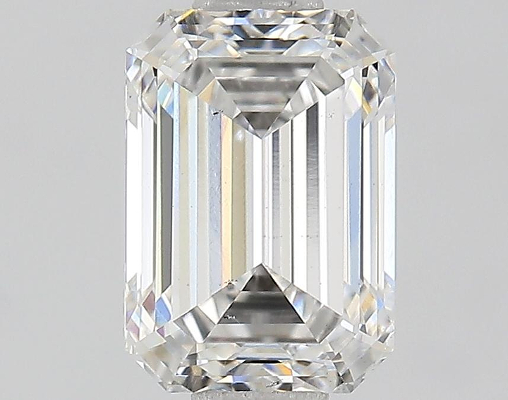 1.07 Carat Emerald Shaped Ideal Cut VS2 GIA Certified Lab Grown Diamond