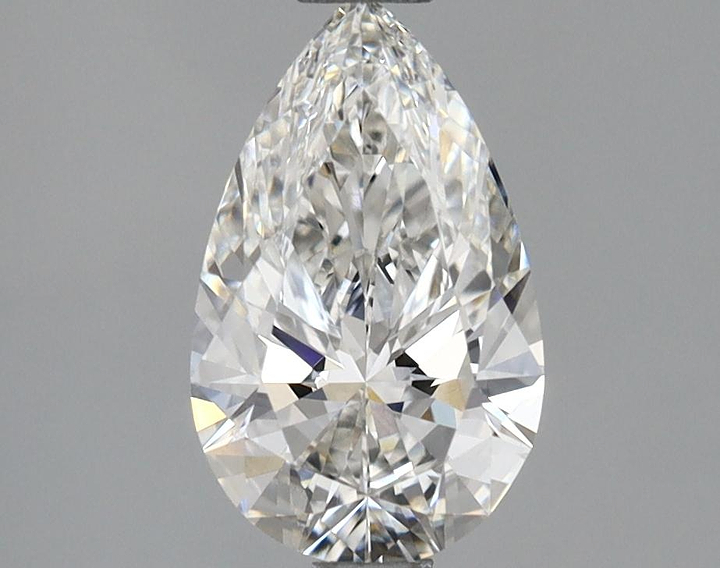 1.08 Carat Pear Shaped Ideal Cut IF IGI Certified Lab Grown Diamond