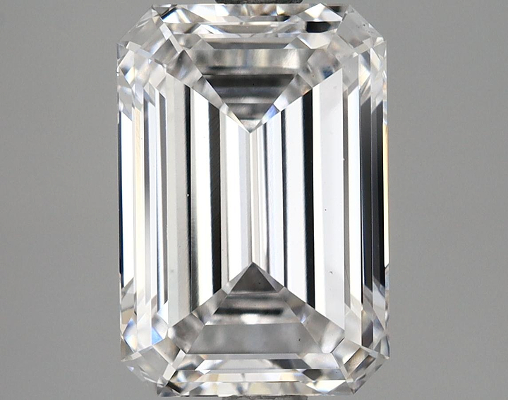 2.66 Carat Emerald Shaped Ideal Cut VS1 IGI Certified Lab Grown Diamond