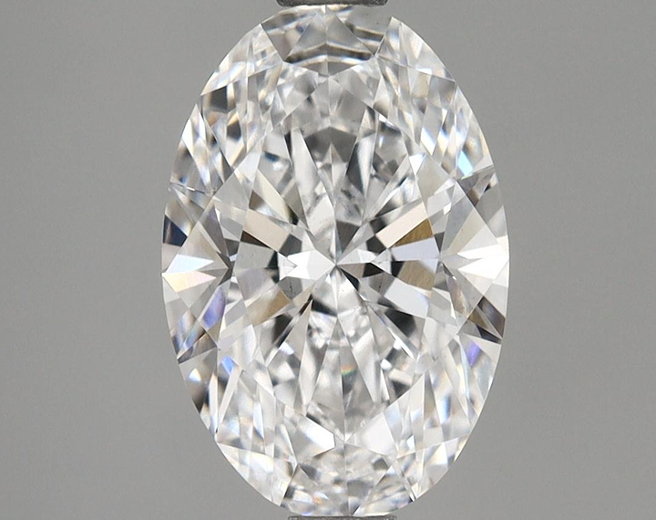 1.69 Carat Oval Shaped Excellent Cut VS1 IGI Certified Lab Grown Diamond