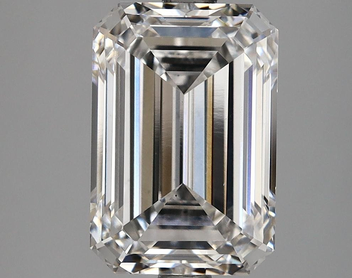 3.59 Carat Emerald Shaped Ideal Cut VS1 IGI Certified Lab Grown Diamond