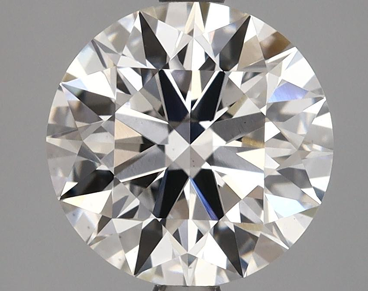 2.9 Carat Round Shaped Ideal Cut VS2 IGI Certified Lab Grown Diamond