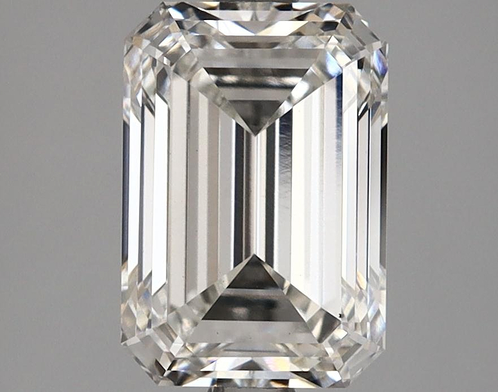 2.63 Carat Emerald Shaped Ideal Cut VS1 IGI Certified Lab Grown Diamond