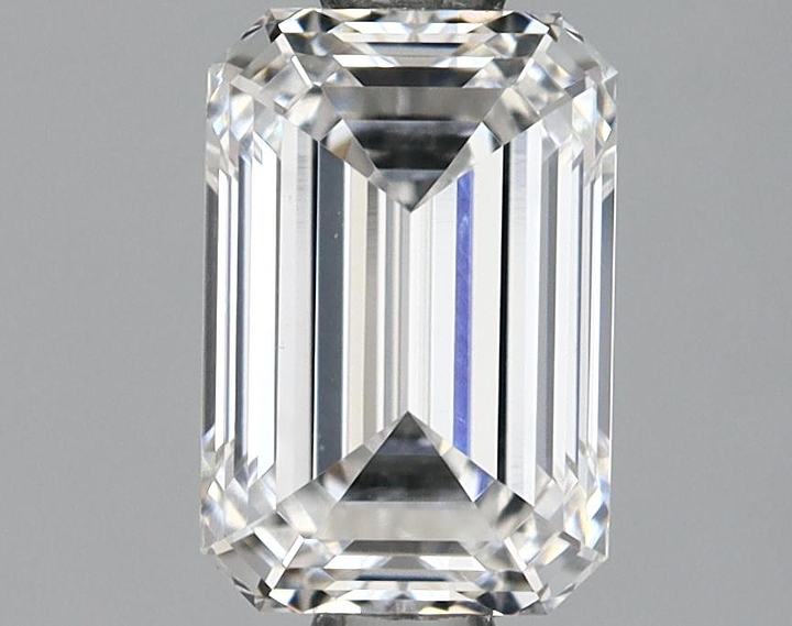 1.09 Carat Emerald Shaped Ideal Cut VVS2 IGI Certified Lab Grown Diamond