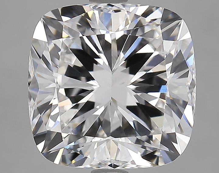 6.01 Carat Cushion Shaped Ideal Cut VS1 GIA Certified Lab Grown Diamond