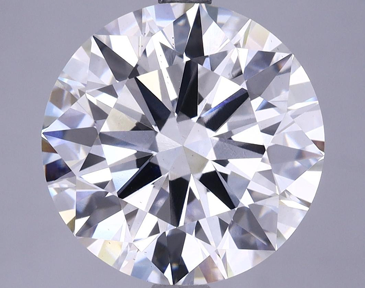 5.31 Carat Round Shaped Excellent Cut VS2 GIA Certified Lab Grown Diamond