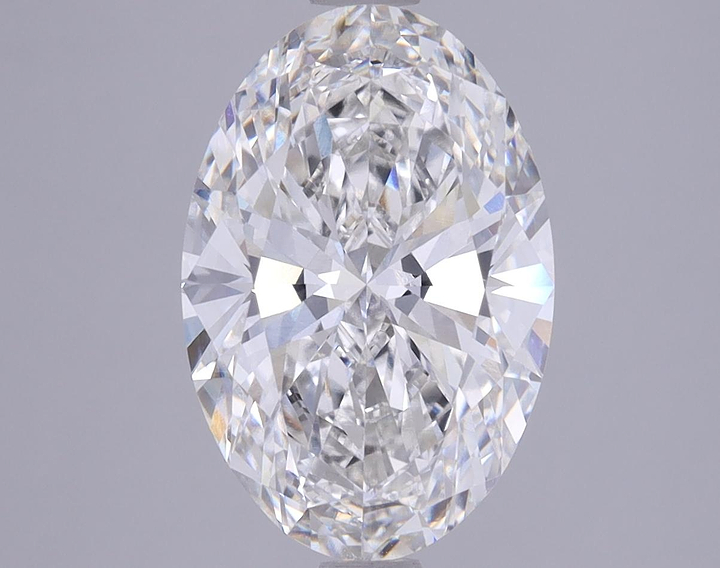 3.6 Carat Oval Shaped Excellent Cut VVS2 GIA Certified Lab Grown Diamond