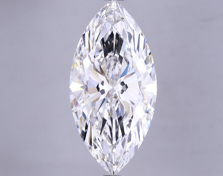 6.71 Carat Marquise Shaped Ideal Cut VS2 GIA Certified Lab Grown Diamond
