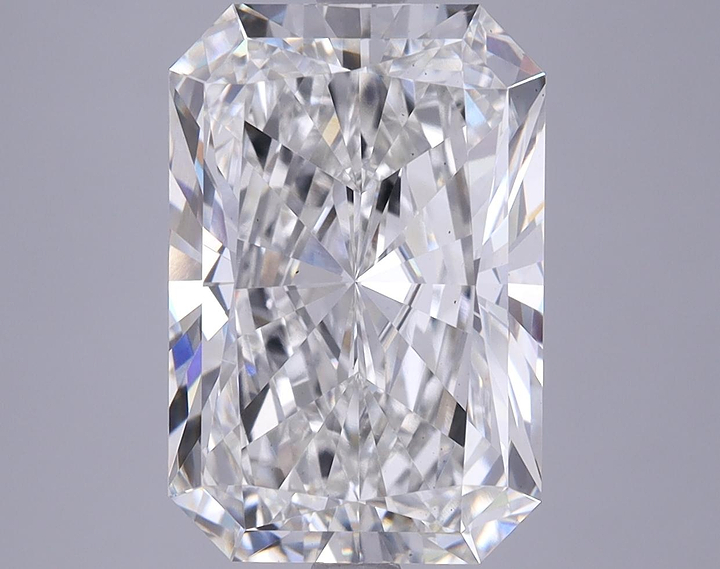6.02 Carat Radiant Shaped Ideal Cut VS1 GIA Certified Lab Grown Diamond