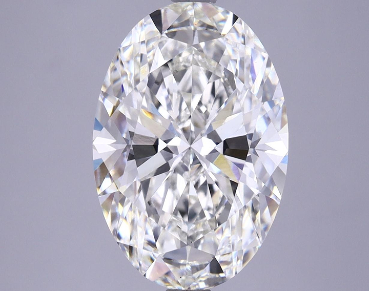 4.25 Carat Oval Shaped Ideal Cut VS1 GIA Certified Lab Grown Diamond