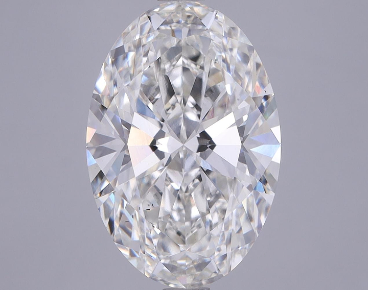 4.37 Carat Oval Shaped Excellent Cut VS2 GIA Certified Lab Grown Diamond