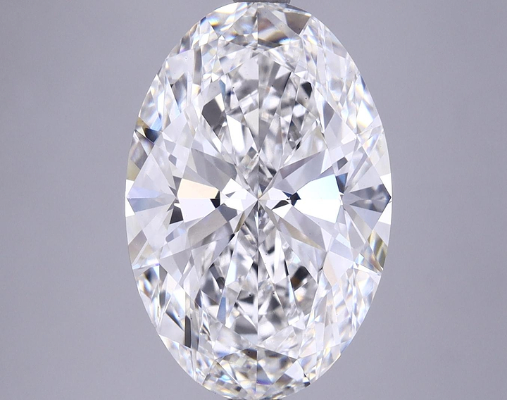 5.51 Carat Oval Shaped Excellent Cut VS2 GIA Certified Lab Grown Diamond