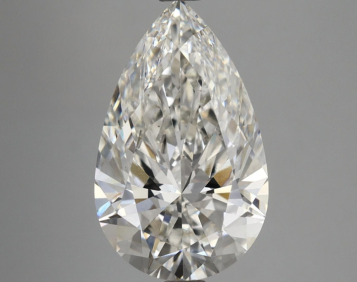 4.51 Carat Pear Shaped Ideal Cut VS1 IGI Certified Lab Grown Diamond