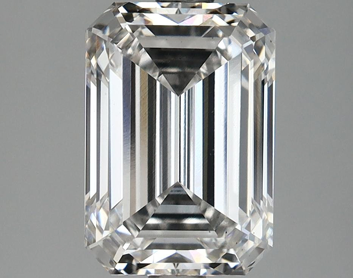 3.9 Carat Emerald Shaped Ideal Cut VS1 IGI Certified Lab Grown Diamond