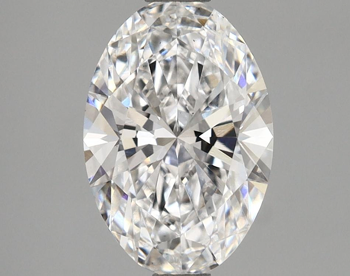 1.63 Carat Oval Shaped Ideal Cut VS1 IGI Certified Lab Grown Diamond