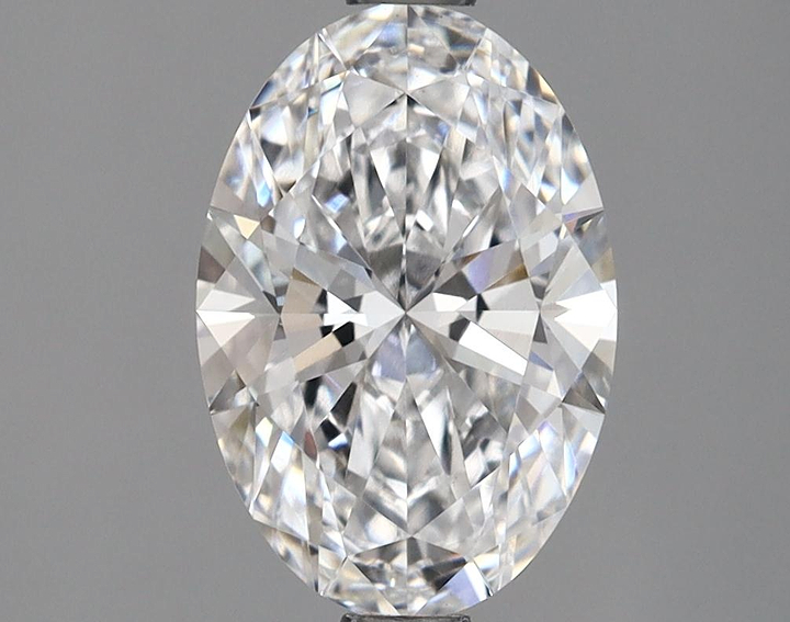 1.69 Carat Oval Shaped Ideal Cut VS1 IGI Certified Lab Grown Diamond