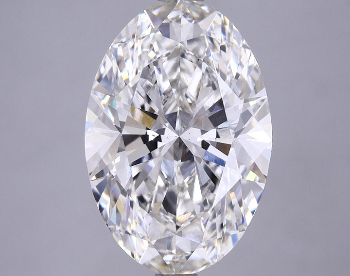 4.27 Carat Oval Shaped Very Good Cut VS2 GIA Certified Lab Grown Diamond