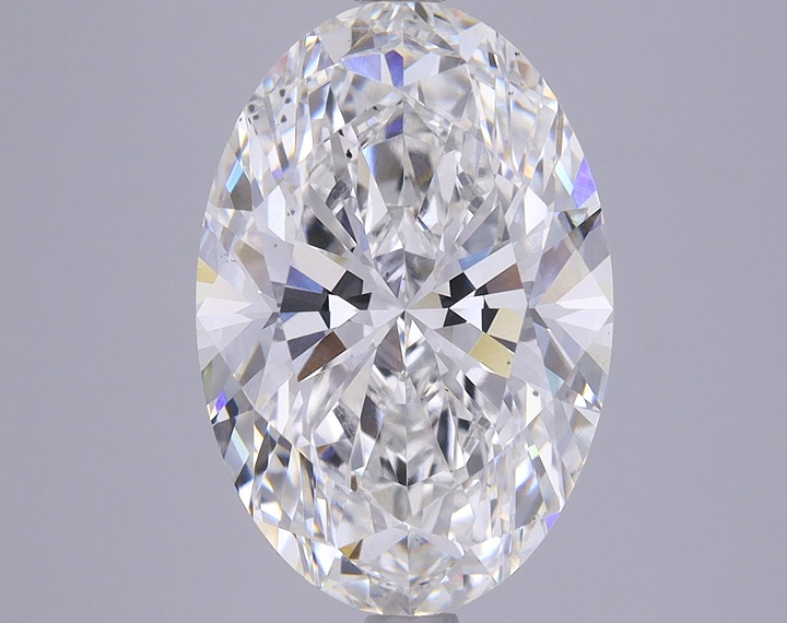 5.17 Carat Oval Shaped Ideal Cut VS2 GIA Certified Lab Grown Diamond
