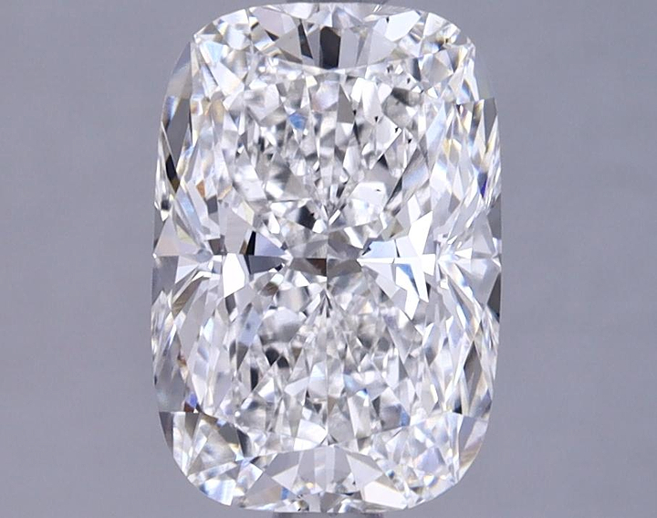 2.07 Carat Elongated Cushion Shaped Very Good Cut SI1 GIA Certified Lab Grown Diamond