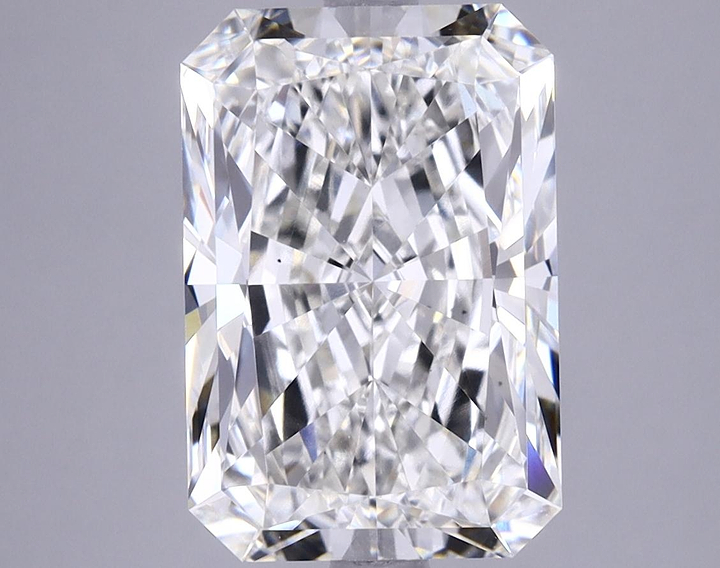 4.65 Carat Radiant Shaped Ideal Cut VS1 GIA Certified Lab Grown Diamond