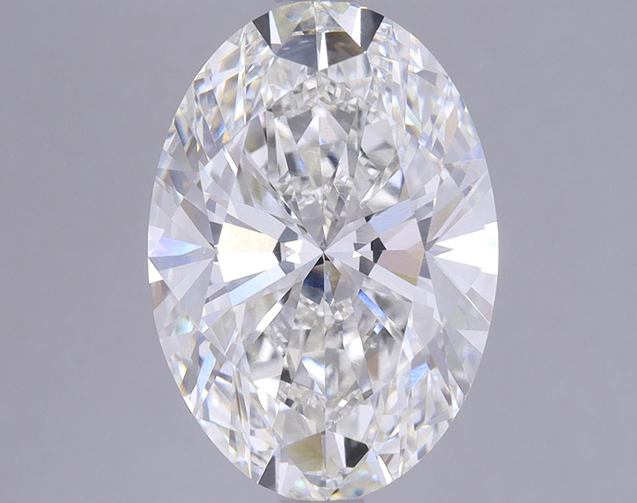 5.01 Carat Oval Shaped Ideal Cut VVS2 GIA Certified Lab Grown Diamond
