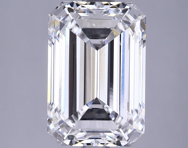 3.24 Carat Emerald Shaped Ideal Cut VS2 GIA Certified Lab Grown Diamond