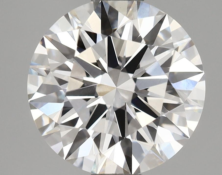 1.69 Carat Round Shaped Ideal Cut VVS2 IGI Certified Lab Grown Diamond