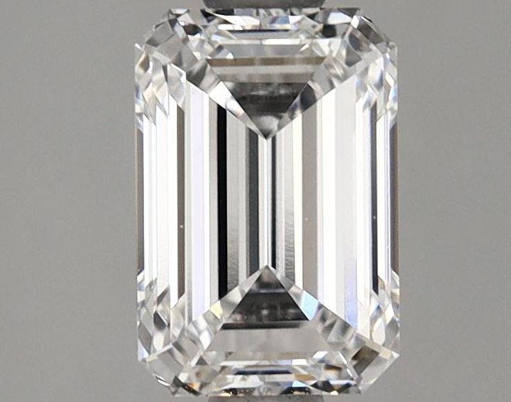 1.09 Carat Emerald Shaped Ideal Cut VVS2 IGI Certified Lab Grown Diamond
