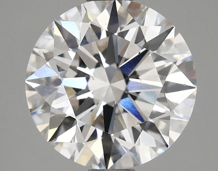 1.69 Carat Round Shaped Ideal Cut VS2 IGI Certified Lab Grown Diamond