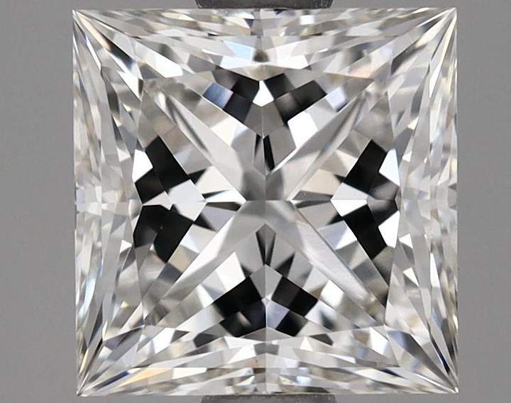 1.43 Carat Princess Shaped Ideal Cut VVS2 IGI Certified Lab Grown Diamond