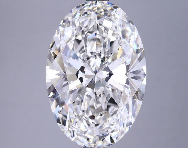 4.85 Carat Oval Shaped Ideal Cut VS2 GIA Certified Lab Grown Diamond