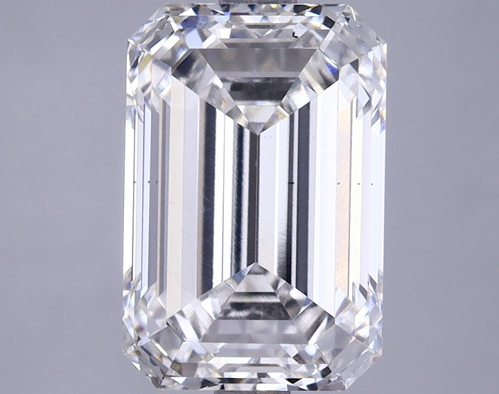 4.28 Carat Emerald Shaped Excellent Cut VS2 GIA Certified Lab Grown Diamond