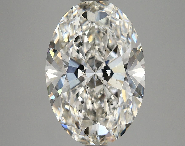4.05 Carat Oval Shaped Ideal Cut SI1 IGI Certified Lab Grown Diamond