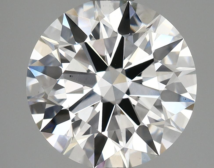 2.84 Carat Round Shaped Ideal Cut VS1 IGI Certified Lab Grown Diamond